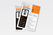 Professional CV Resume, a Resume Template by dokudokunomi (Thumbnail 2 of 4)