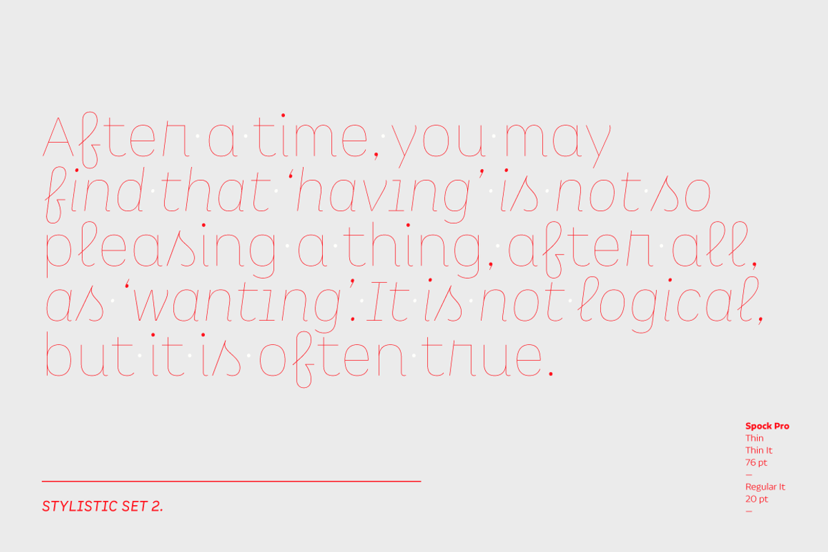 Spock, a Sans Serif Font by Los Andes Type (Photo 4 of 15)