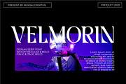 Velmorin, a Serif Font by Muksal Creative (Thumbnail 1 of 10)