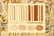 Pasta La Pasta. Food illustrations., a Food Illustration by Annakniaz (Thumbnail 6 of 18)