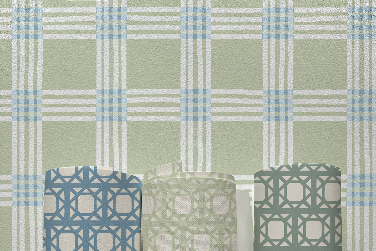 SF Wallpaper Substrate Mockups, a Household Mockup by Schatzi Graphik (Photo 7 of 11)