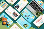 Playzone- KidsPlayground Powerpoint, a Presentation Template by Dhabee (Thumbnail 1 of 8)