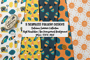 Summer Pattern Design Collection, a Pattern Graphic by D.O.C Gallery by Carla (Thumbnail 1 of 13)