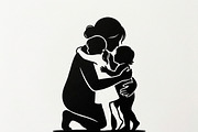 loving mother and children, a Person Illustration by Amazin_art (Thumbnail 4 of 46)
