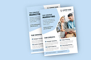 Minimal Corporate Flyer Template, a Flyer Template by Madhabi Studio (Thumbnail 2 of 3)