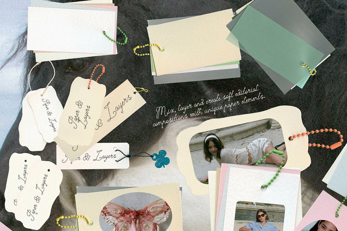 Paper & Layers: Mixed Media Assets, an Object Graphic by Purple (Photo 11 of 15)