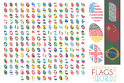 Fingerprint Flags of the World, an Illustration by asantosg (Thumbnail 1 of 2)