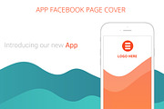 New App Facebook Page Cover, a Social Media Template by NeptuneDesign (Thumbnail 3 of 4)