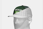 Mesh Trucker Hat Mockup, a Household Mockup by Unerispace (Thumbnail 2 of 2)