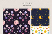 Solar system. Cute Planets Clipart, a Decorative Illustration by LukaJreym (Thumbnail 11 of 12)