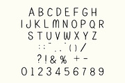 Gallery Wedding Handrawn font, a Handwritten Font by Fourteen Letter (Thumbnail 2 of 5)