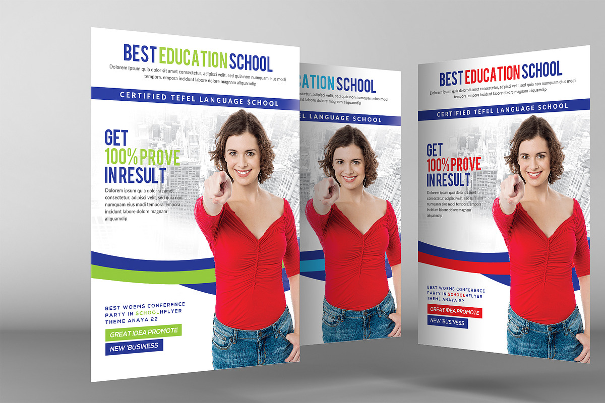 Best School Education Flyer, a Flyer Template by graphicforest (Photo 3 of 3)