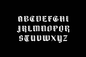 Chigger Dragon Blackletter Font