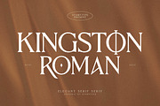 Kingston Roman Elegant Serif Font, a Serif Font by Storytype Studio (Thumbnail 1 of 15)