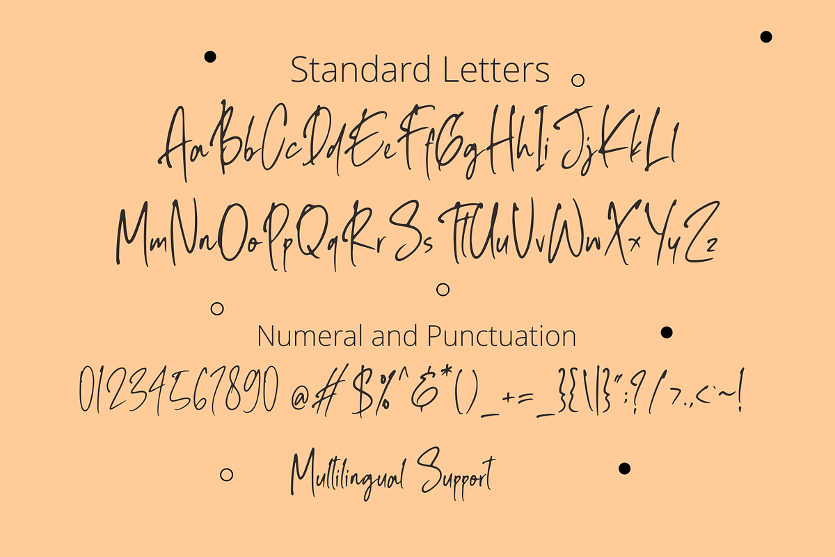 Ballpoint Rush - Handwritten Font, a Script Font by Motokiwo (Photo 14 of 15)