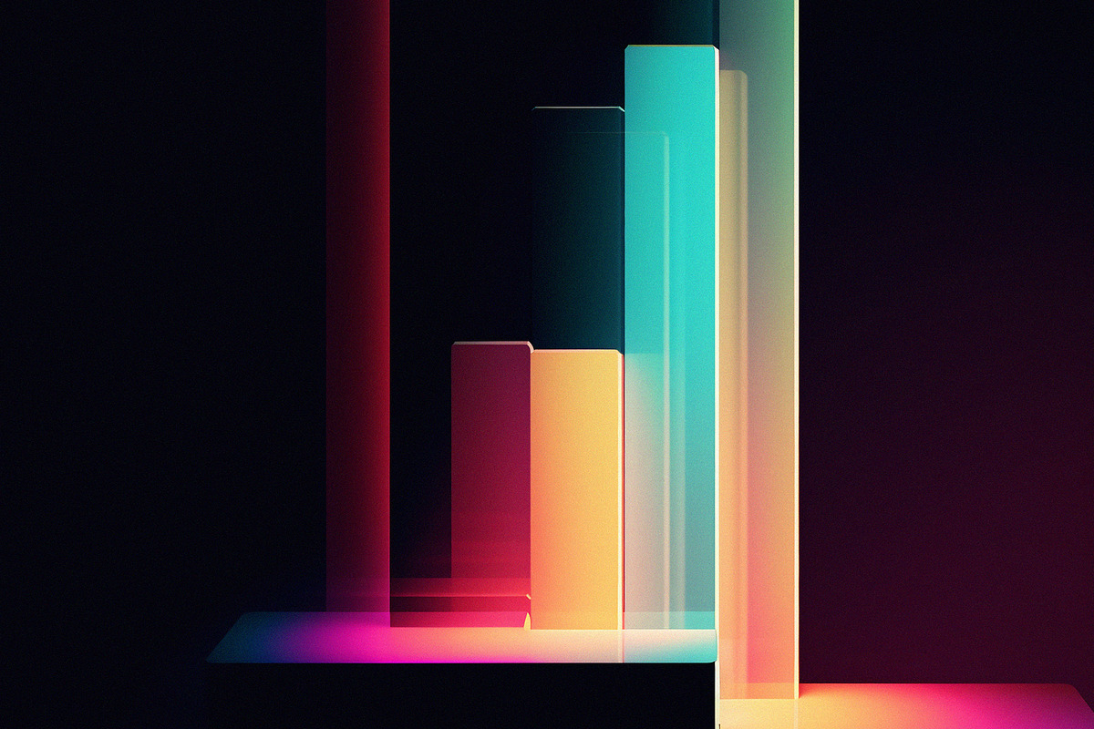 Chroma Glass Abstract Backgrounds, a Background Graphic by codetoform (Photo 5 of 7)