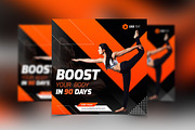 Gym social media post template, a Social Media Template by zahidhossainalif (Thumbnail 3 of 6)