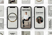Services Canva Social Templates, a Social Media Template by Knead Creative (Thumbnail 3 of 6)