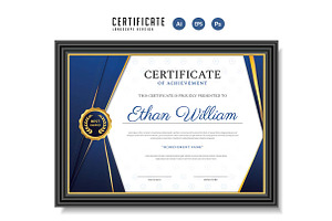 420. Modern Certificate Template