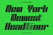CS Bonfuse Refracted, a Sans Serif Font by Craft Supply Co. (Thumbnail 4 of 8)