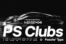 PS CLUB | Display Typeface