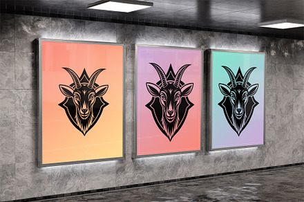 1      Subway Billboard Wall Mockup