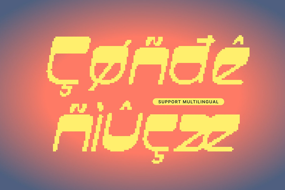 CS Satoru Pixel, a Sans Serif Font by Craft Supply Co. (Photo 7 of 8)