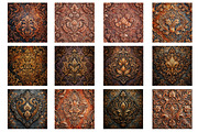 Western Cowboy Saddle Leather Damask, a Background Photo by Wow Magic (Thumbnail 2 of 2)