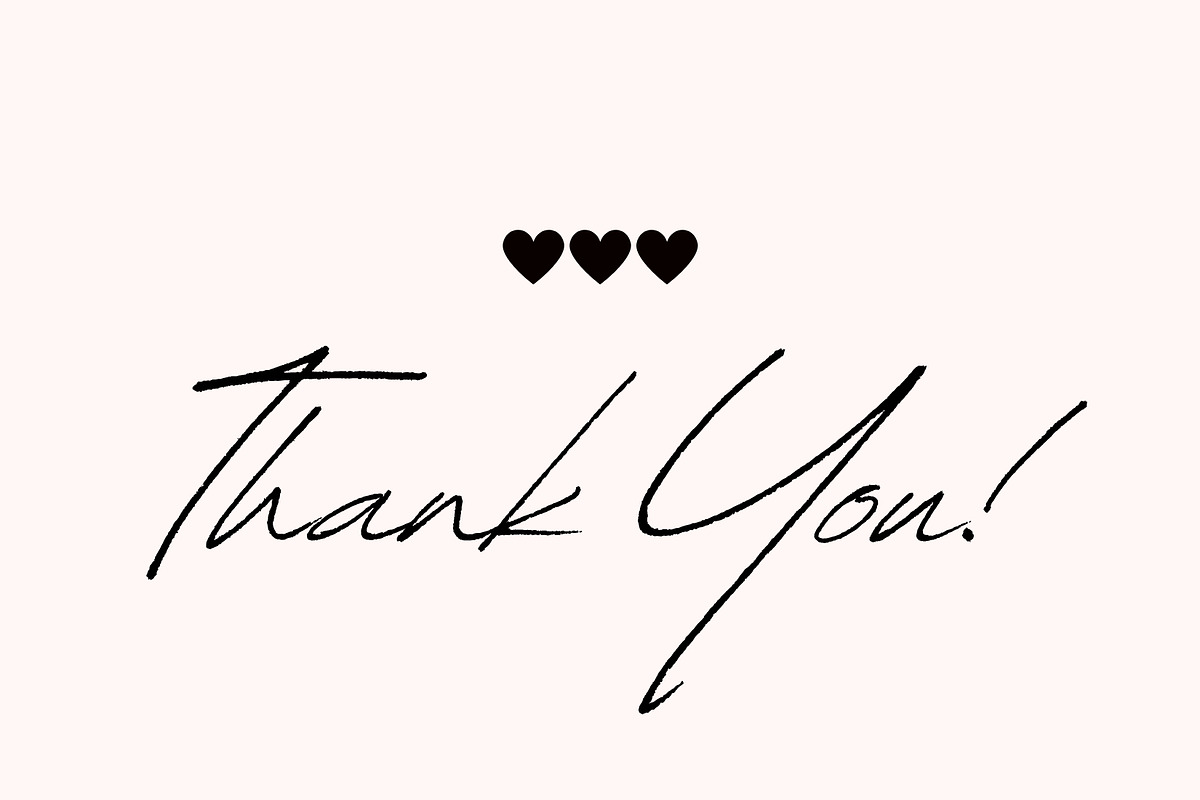 Thank You Card Templates, a Card Template by Pixels By V (Photo 4 of 5)