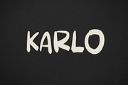 KARLO Handwritten Font, a Handwritten Font by NTC Graphic (Thumbnail 1 of 10)