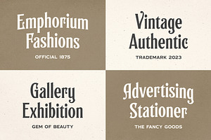 Bramforge - Display Serif Typeface