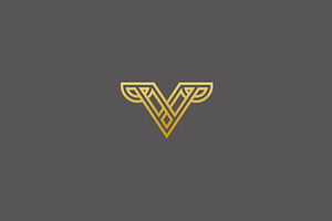 Vicenza - Letter V Logo