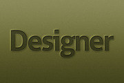 Pressed & Embossed Text Styles, a Layer Style Add-On by Creativenauts (Thumbnail 4 of 5)