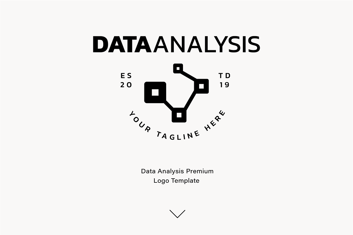 Data Analysis- Premium Logo Template, a Branding & Logo Template by ...