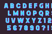 Modern bright lights alphabet, an Object Graphic by RevelStockart (Thumbnail 6 of 8)