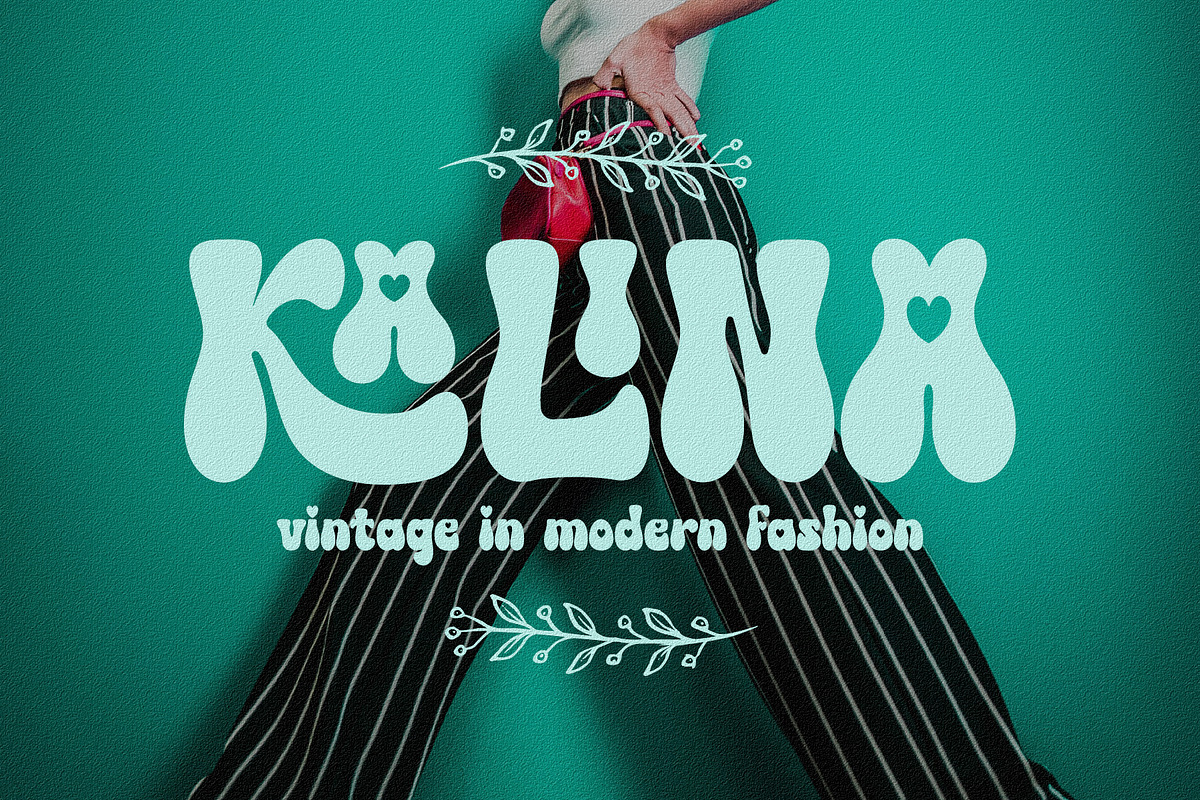 Retro Heart You - Love Heart Font, a Font by Airotype (Photo 7 of 13)