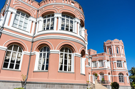 Famous Mukhrani Palace close to Georgian capital city Tbilisi, an Architecture Photo by Anna Bogush