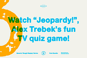 Generic – Rough Display (3 Fonts), a Sans Serif Font by More Etc. Studios (Thumbnail 5 of 12)