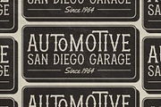Machinoir - Vintage Display Font, a Sans Serif Font by Invasi Studio (Thumbnail 9 of 10)