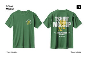 T-Shirt Mockup, a Shirt Mockup by sweetmaroon.studio