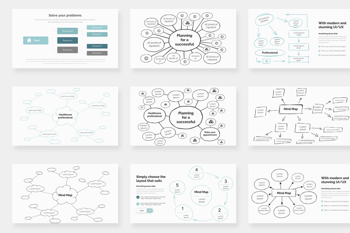 Imagine Solutions Powerpoint, a Presentation Template by One Percent Studio