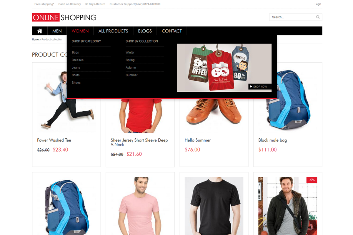 New Shopping, a Websites & App Template by WeebPal Corp (Photo 5 of 5)