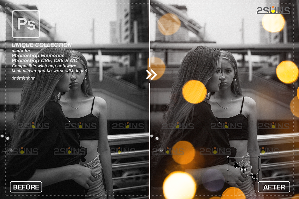 Gold bokeh overlay Photo overlays, an Object Graphic by 2SUNS (Photo 10 of 10)