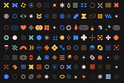 Retro geometric shapes. 120 elements, an Object Graphic by Getalo Viktoriia (Thumbnail 9 of 9)