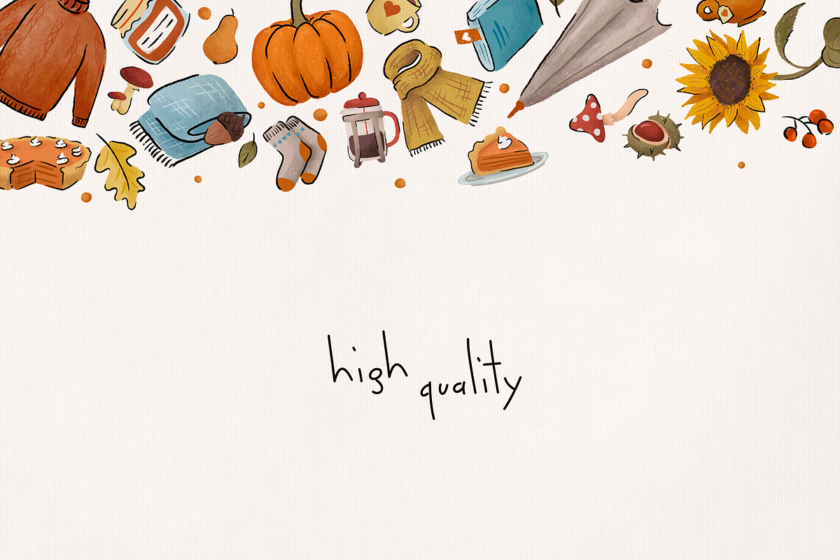 Hello Autumn Collection, a Graphic by Cyrografik Shop (Photo 4 of 5)
