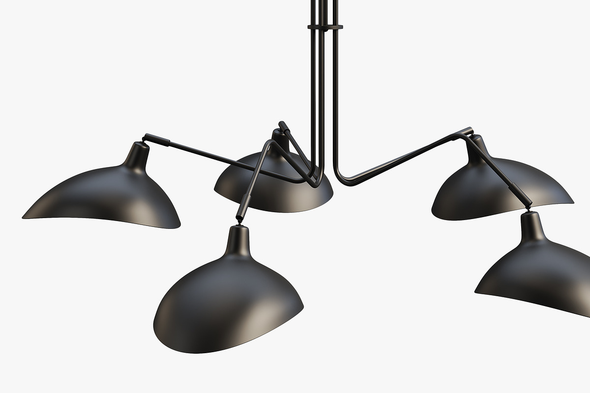 Joybird Juno Chandelier, a Light 3D Model by 3dmitruk (Photo 4 of 10)