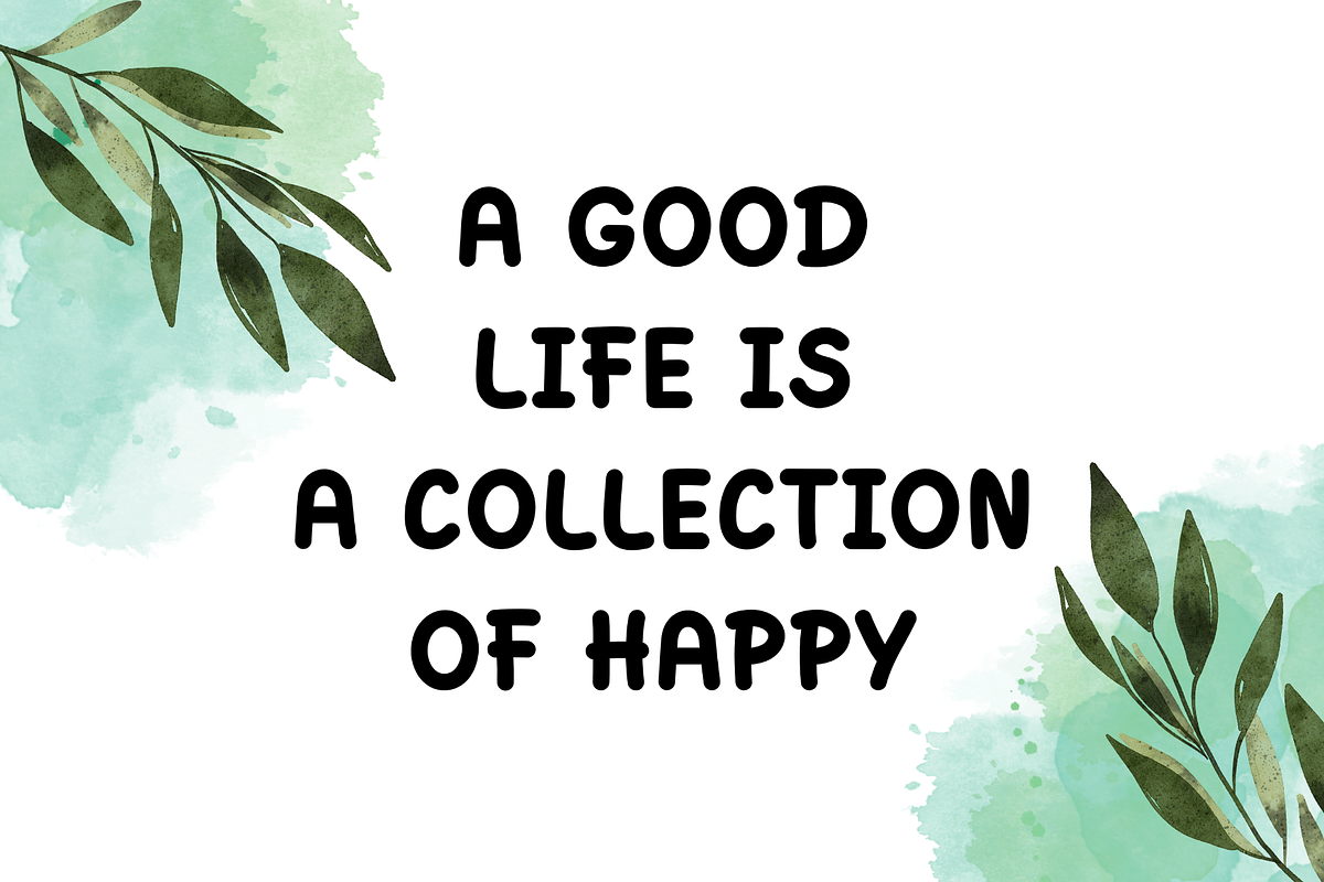 Flower Font, a Sans Serif Font by Cutie_Kate_Studio (Photo 5 of 8)