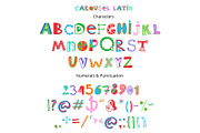 Carousel color font, a Handwritten Font by Malena (Thumbnail 2 of 6)