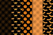 10 Halloween Seamless Patterns Set, a Pattern Graphic by Sunset&Sea Design (Thumbnail 2 of 2)