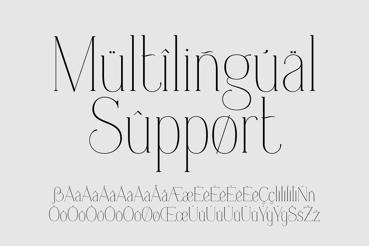 Everleigh Serif font preview 8